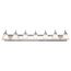 Ballerina 7 Light 48" Vanity w/ Alabaster Glass Bell Shades