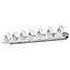 Ballerina 7 Light 48" Vanity w/ Alabaster Glass Bell Shades
