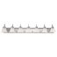 Ballerina 7 Light 48" Vanity w/ Alabaster Glass Bell Shades