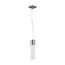 Link 1 Light Tube Pendant w/ White Glass