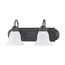 Ballerina 2 Light 18" Vanity w/ Frosted White Glass