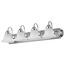 Ballerina 4 Light 30" Vanity w/ Alabaster Glass Bell Shades