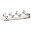 Ballerina 4 Light 30" Vanity w/ Alabaster Glass Bell Shades