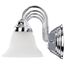 Ballerina 4 Light 30" Vanity w/ Alabaster Glass Bell Shades