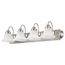 Ballerina 4 Light 30" Vanity w/ Alabaster Glass Bell Shades