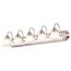 Ballerina 5 Light 36" Vanity w/ Alabaster Glass Bell Shades
