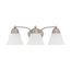 Empire 3 Light 21" Vanity w/ Frosted White Glass