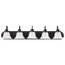 Ballerina 5 Light 36" Vanity w/ Alabaster Glass Bell Shades
