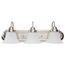 Ballerina 3 Light 24" Vanity w/ Frosted White Glass