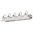 Ballerina 5 Light 36" Vanity w/ Frosted White Glass