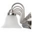 Ballerina 7 Light 48" Vanity w/ Frosted White Glass