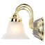Ballerina 3 Light 24" Vanity w/ Alabaster Glass Bell Shades