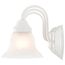 Ballerina 3 Light 24" Vanity w/ Alabaster Glass Bell Shades