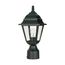 Briton 1 Light 14" Post Lantern w/ Clear Glass Color retail packaging