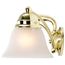 Empire 4 Light 29" Vanity w/ Alabaster Glass Bell Shades