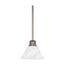 Empire 1 Light 7" Mini Pendant w/ Hang Straight Canopy