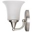 Surrey 1 Light Vanity Fixture w/ Frosted Glass