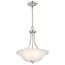 Surrey 3 Light Pendant Fixture w/ Frosted Glass