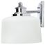 Soho 3 Light Vanity Fixture w/ Satin White Glass