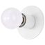 1 Light Dual Surface Mount Fixture Medium Base (Pack of 2)