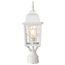 Banyan 1 Light 17" Outdoor Post w/ Clear Water Glass