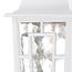 Banyan 1 Light 11" Outdoor Hanging w/ Clear Water Glass