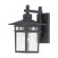Cove Neck 1 Light 12" Outdoor Lantern w/ Clear Seed Glass