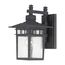 Cove Neck 1 Light 14" Outdoor Lantern w/ Clear Seed Glass