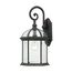 Boxwood 1 Light 19" Outdoor Wall w/ Clear Beveled Glass