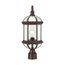Boxwood 1 Light 19" Outdoor Post w/ Clear Beveled Glass