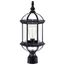 Boxwood 1 Light 19" Outdoor Post w/ Clear Beveled Glass