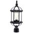 Boxwood 1 Light 19" Outdoor Post w/ Clear Beveled Glass