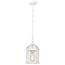 Boxwood 1 Light 14" Outdoor Hanging w/ Clear Beveled Glass