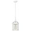 Boxwood 1 Light 14" Outdoor Hanging w/ Clear Beveled Glass