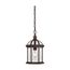 Boxwood 1 Light 14" Outdoor Hanging w/ Clear Beveled Glass