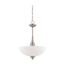 Patton 3 Light Pendant w/ Frosted Glass