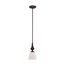 Patton 1 Light Mini Pendant w/ Frosted Glass