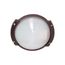 1 Light 11" Oblong Round Bulk Head Die Cast Bulk Head