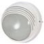 1 Light 10" Round Hood Bulk Head Die Cast Bulk Head