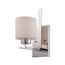Parallel 1 Light Vanity Fixture w/ Etched Opal Glass
