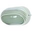 1 Light 10" Oval Hood Bulk Head Die Cast Bulk Head