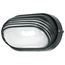 1 Light 10" Oval Hood Bulk Head Die Cast Bulk Head