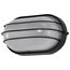 1 Light 10" Oval Cage Bulk Head Die Cast Bulk Head