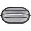 1 Light 10" Oval Cage Bulk Head Die Cast Bulk Head