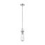 Beaker 1 Light Mini Pendant w/ Clear Glass