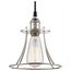 Vintage 1 Light Caged Pendant Vintage Lamp Included