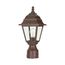 Briton 1 Light 14" Post Lantern w/ Clear Glass