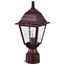 Briton 1 Light 14" Post Lantern w/ Clear Glass