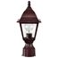 Briton 1 Light 14" Post Lantern w/ Clear Glass