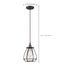 Vintage 1 Light Caged Pendant Vintage Lamp Included